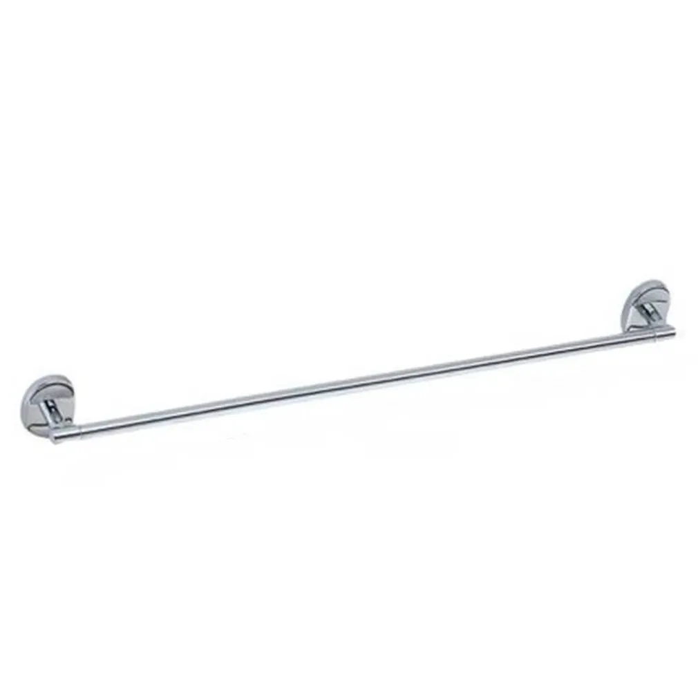 PORTA ASCIUGAMANI ACCIAIO PARETE BAGNO FISSAGGIO CON VITI O COLLA 60 CM 52000