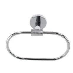 PORTA ASCIUGAMANI AD ANELLO IN ACCIAIO ACCESSORIO DA BAGNO PORTASCIUGAMANO 87921