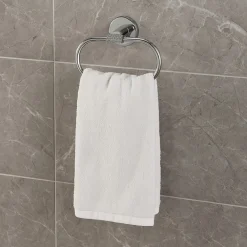 PORTA ASCIUGAMANI AD ANELLO IN ACCIAIO ACCESSORIO DA BAGNO PORTASCIUGAMANO 87921