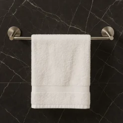 PORTA ASCIUGAMANI LUNGO DA 40 CM IN ACCIAIO SATINATO ACCESSORIO ARREDO BAGNO 87911