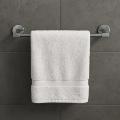 PORTA ASCIUGAMANI LUNGO DA 60 CM IN ACCIAIO CROMATO ACCESSORIO PER ARREDO DA BAGNO 87923