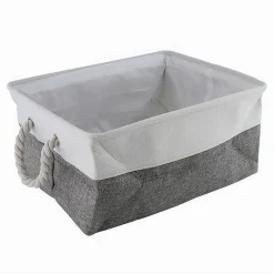 PORTA BIANCHERIA IN TESSUTO ORGANIZER CON MANICI PER VESTITI SPORCHI BAGNO 10625