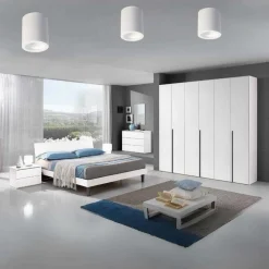 PORTA FARETTO APPLIQUE DA SOFFITTO IN GESSO VERNICIABILE CILINDRO GU10 GS-C140-T