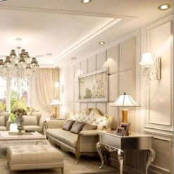 PORTA FARETTO INCASSO ORIENTABILE ACCIAIO SUPPORTO ROTONDO DECORATO GLITTER P8