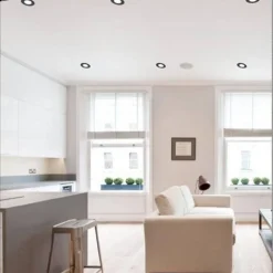 PORTA FARETTO INCASSO PER DOCCIA IMPERMEABILE IP44 SUPPORTO FARETTI GU10 LUCI P4