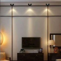 PORTA FARETTO INCASSO SUPPORTO FARETTO ORIENTABILE QUADRATO GU10 FORO 82 MM P14