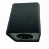 PORTA FARETTO ORIENTABILE DA SOFFITTO NERO PER FARETTO GU10 / GU5.3 P34-GU10-N1