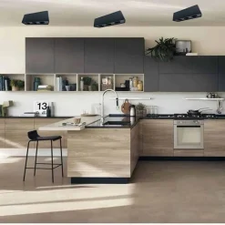 PORTA FARETTO TRIPLO ORIENTABILE DA SOFFITTO NERO PER FARETTO GU10 GU5.3 P34-N3