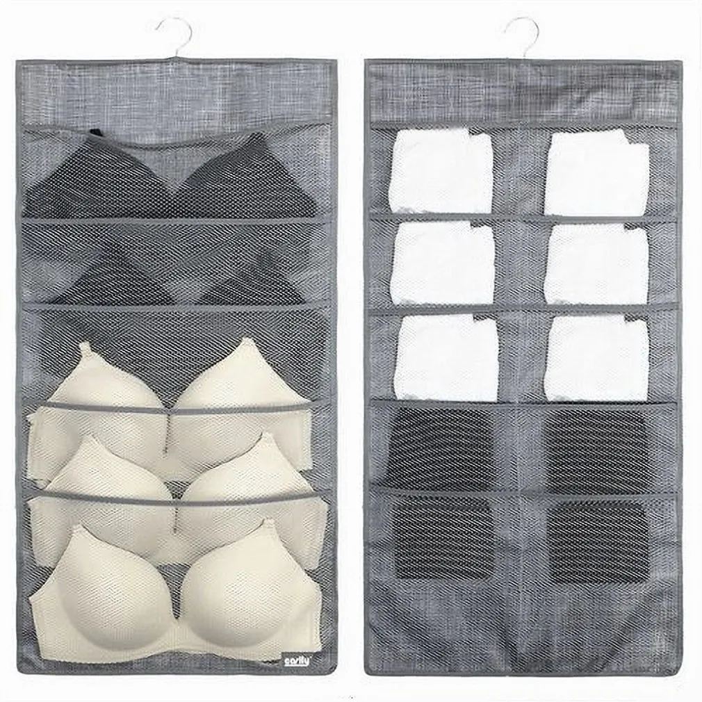 PORTA OGGETTI ORGANIZER A SOSPENSIONE CON 5-10 TASCHE IN TESSUTO 40 X 78CM 69731