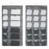 PORTA OGGETTI ORGANIZER A SOSPENSIONE CON 12-18 TASCHE TESSUTO 40 X 78 CM 69730