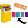 PORTA PACCHETTO PORTASIGARETTE DI SIGARETTE PER COPRIRE LE IMMAGINI IN SILICONE