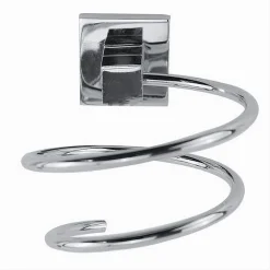 PORTA PHON ASCIUGACAPELLI MODERNO DOPPIO FISSAGGIO A PARETE BAGNO SQUARE 59189