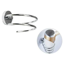 PORTA PHON DA PARETE A MURI IN ACCIAIO ARREDO BAGNO CON FISSAGGIO A VITI