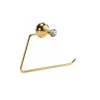 PORTA ROTOLO CARTA IGIENICA WC TOILETTE SUPPORTO BAGNO ORO CASA DORATO DGO-117