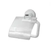 PORTA ROTOLO CARTA IGIENICA SUPPORTO PORTAROTOLO A VENTOSA ACCESSORI BAGNO 79159