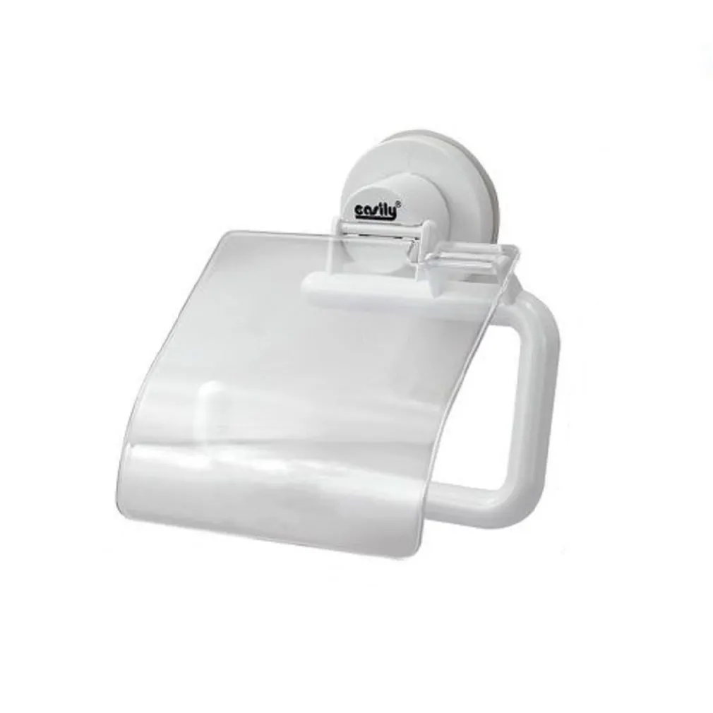 PORTA ROTOLO CARTA IGIENICA SUPPORTO PORTAROTOLO A VENTOSA ACCESSORI BAGNO 79159