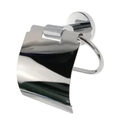 PORTA ROTOLO PER CARTA IGIENICA IN ACCIAIO ACCESSORIO PER ARREDO DA BAGNO 87920
