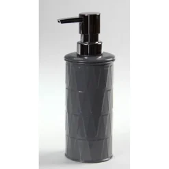 PORTA SAPONE PORTASAPONE DISPENSER LIQUIDO IN LATTA 19CM BAGNO COLORI ASS 655494