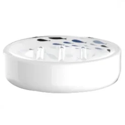PORTA SAPONE SAPONETTA BIANCO PESCIOLINI ACCESSORIO PER BAGNO IN CERAMICA 69877