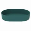 PORTA SAPONE SAPONETTA DA BAGNO IN PLASTICA ACCESSORIO ARREDO COLORE VERDE 69980