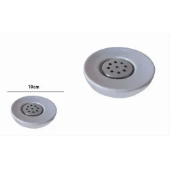 PORTA SAPONE SAPONETTA IN CERAMICA CON PIASTRA ACCESSORIO ARREDO PER BAGNO 59874