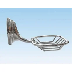 PORTA SAPONE SAPONETTA MENSOLA FISSAGGIO A PARETE ACCESSORIO BAGNO CIRCLE 52029