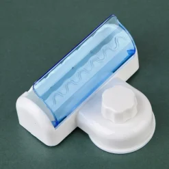 PORTA SPAZZOLINI DA DENTI A 5 POSTI CON ATTACCO A VENTOSA A PARETE PER BAGNO