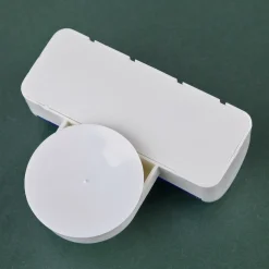 PORTA SPAZZOLINI DA DENTI A 5 POSTI CON ATTACCO A VENTOSA A PARETE PER BAGNO