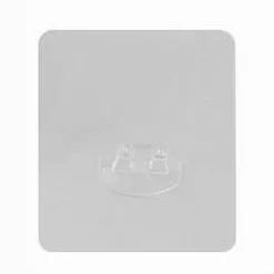 PORTA SPAZZOLINO DA DENTI GANCIO AUTOADESIVO TRASPARENTE DA PARETE BAGNO 87751