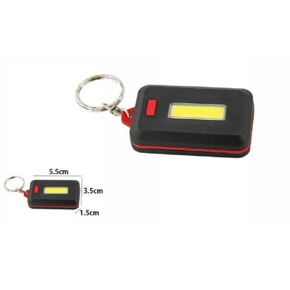 PORTACHIAVI CON LUCE TORCIA LED COB PORTA CHIAVI PORTATILE 313COB 63352