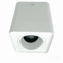 PORTAFARETTO ORIENTABILE DA SOFFITTO BIANCO PER FARETTO GU10 / GU5.3 P34-GU10-B1