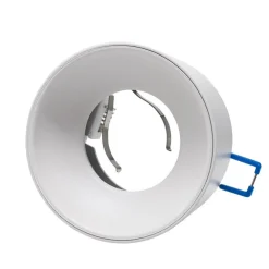 PORTAFARETTO TONDO INCASSO 70MM LUCE SOFFITTO CARTONGESSO LAMPADE LED GU10 GU5.3