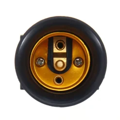 PORTALAMPADA PORTA LAMPADE E27 RUBACORRENTE CON DOPPIA PRESA 10A RUBA CORRENTE