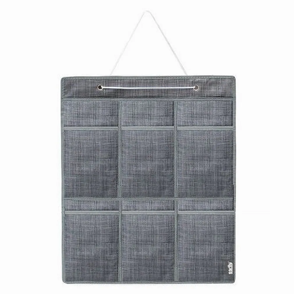 PORTAOGGETTI ORGANIZER A SOSPENSIONE 6 TASCHE TESSUTO BAGNO CAMERA 59X36CM 69714