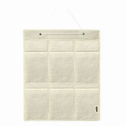 PORTAOGGETTI ORGANIZER A SOSPENSIONE 6 TASCHE TESSUTO BAGNO CAMERA 59X36CM 69714