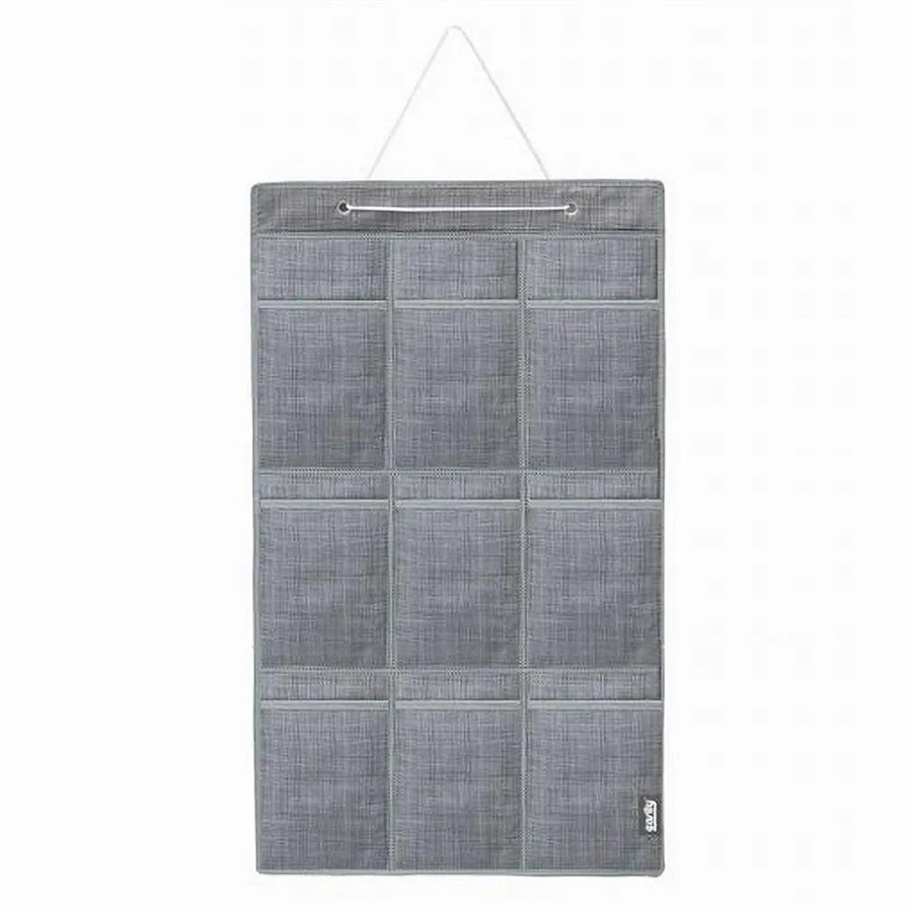 PORTAOGGETTI ORGANIZER A SOSPENSIONE 9 TASCHE TESSUTO BAGNO CAMERA 45X78CM 69715