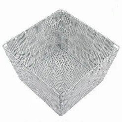 PORTAOGGETTI ORGANIZER BAGNO CAMERA CUCINA IN TESSUTO MULTIUSO 16X16X8.5CM 79000