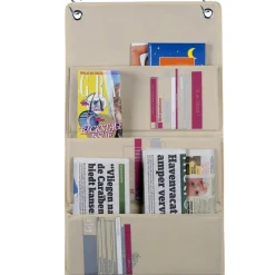 PORTARIVISTE ORGANIZER DA APPENDERE CON 3 TASCHE E 2 GANCI PER ARMADI CABINE