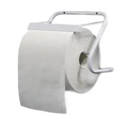 PORTAROTOLO INDUSTRIALE A MURO PORTA ROTOLONE STRAPPACARTA ASCIUGAMANI DA PARETE