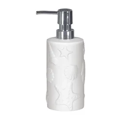 PORTASAPONE CILINDRICO MARINO BIANCO PORTA SAPONE ESY_10321 DISPENSER SAPONE