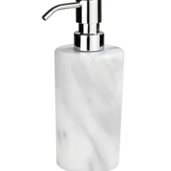 PORTASAPONE EFFETTO MARMO BIANCO PORTA SAPONE ESY_10379 DISPENSER SAPONE