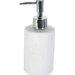 PORTASAPONE IN CERAMICA PORTA SAPONE ESY_10338 TRAMA 21CM DISPENSER SAPONE