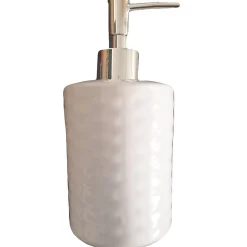 PORTASAPONE IN CERAMICA PORTA SAPONE ESY_10347 TRAMA 18CM DISPENSER SAPONE