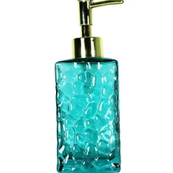 PORTASAPONE PORTA SAPONE RETTANGOLARE CRISTALLO VERDE ACQUA ESY_10359 SAPONE