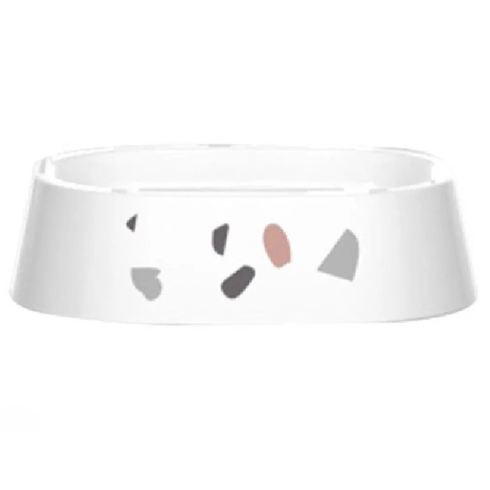 PORTASAPONE SAPONETTA BAGNO GRANIGLIA BIANCO MULTICOLORE IN PLASTICA 13.2CM 69842