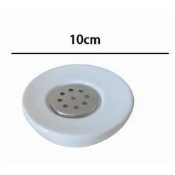 PORTASAPONE SAPONETTA COLORE BIANCO IN CERAMICA ACCESSORI ARREDO PER BAGNO 59871