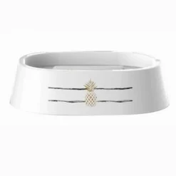 PORTASAPONE SAPONETTA CON ANANAS ACCESSORIO PER BAGNO IN PLASTICA 13.2 CM 69760