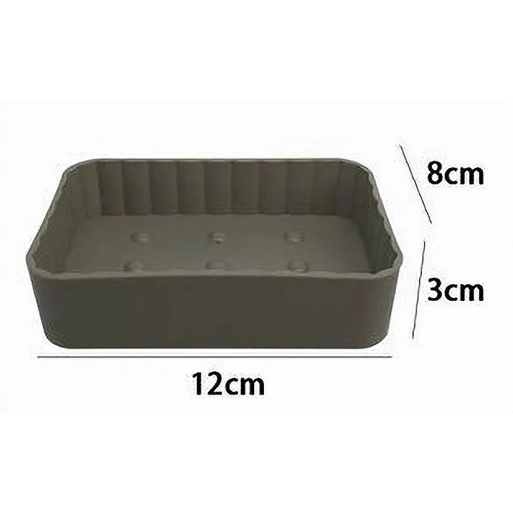 PORTASAPONE SAPONETTA DA BAGNO RETTANGOLARE BEIGE RIGATO ACCESSORIO ARREDO 79168