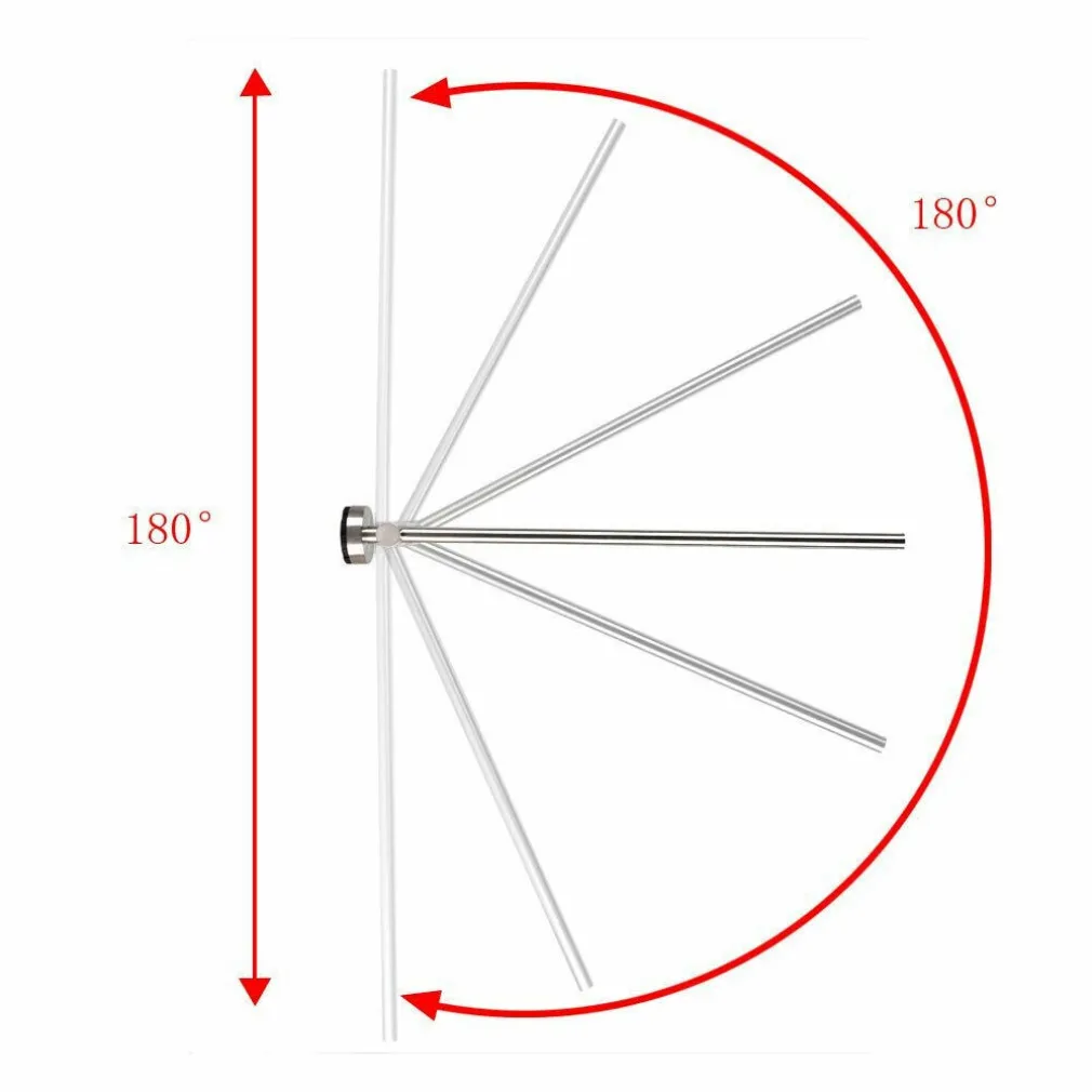PORTASCIUGAMANI DA PARETE BAGNO 2 BRACCI REGOLABILI PORTA ASCIUGAMANI IN ACCIAIO