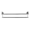 PORTASCIUGAMANI PORTA ASCIUGAMANO DOPPIO CROMATO 60CM ACCESSORIO DA BAGNO 69197